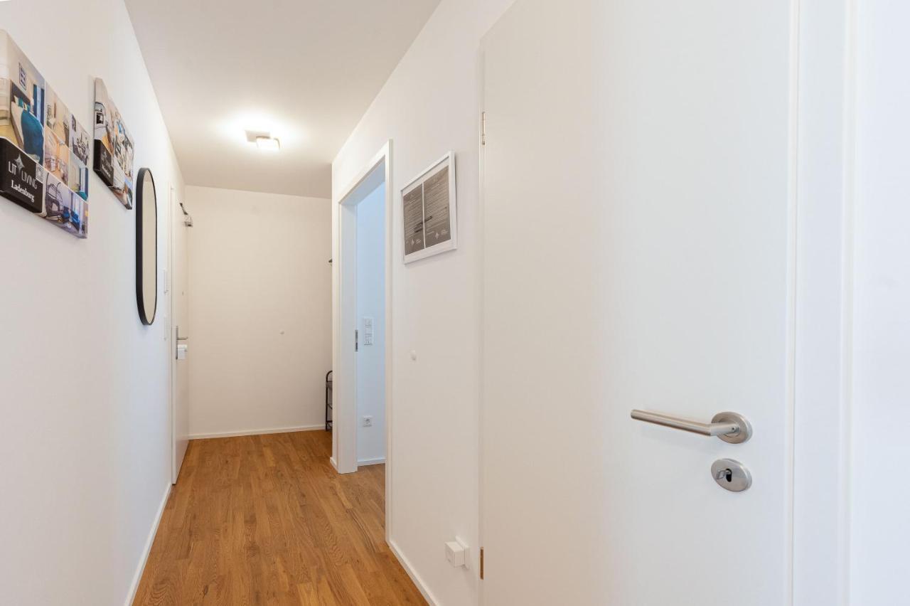 Appartement Lit Living: Luxus - Box Spring - Parking - Terrace à Ludwigshafen Extérieur photo